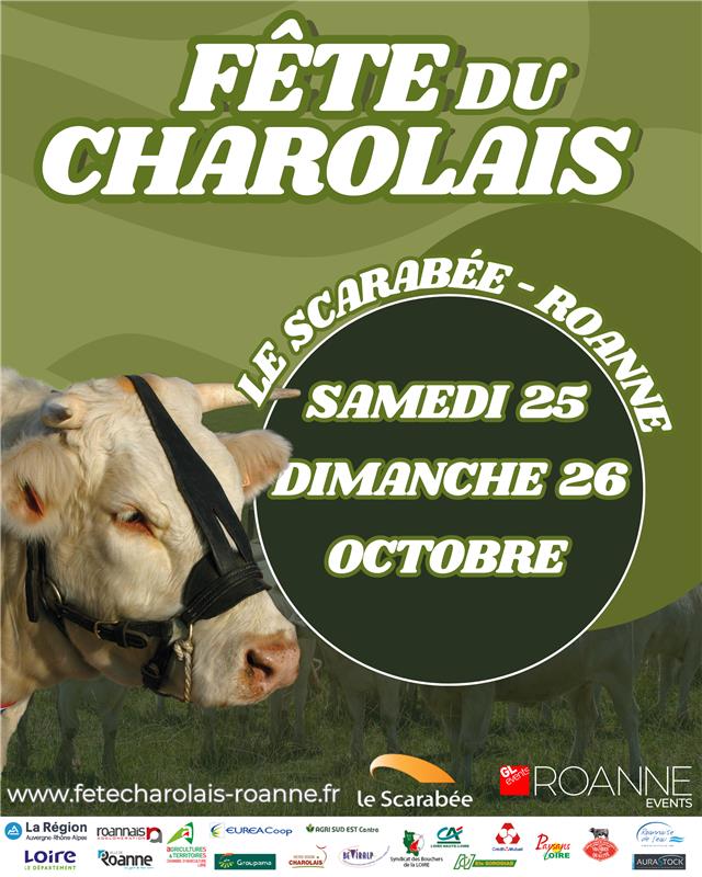 Affiche fête du charolais Affiche fête du charolais